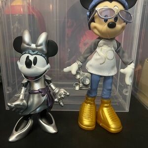 2023 Disney Parks 100th & 50th Anniversary: Articulated Minnie & Mickey  Figure